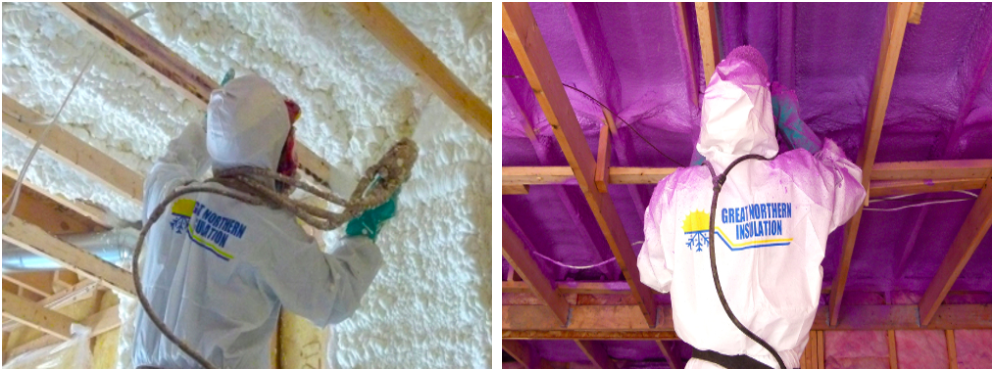 Spray Foam Insulation in Hamilton Great Northern Insulation